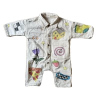 Image 1 of 12m Doodle Baby Jumpsuit in Size 