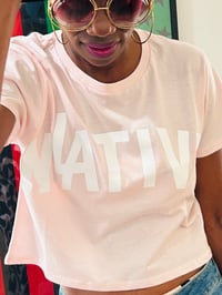Image 3 of LA Native Pink Crop Top