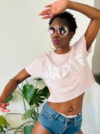 Image 2 of LA Native Pink Crop Top