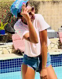 Image 5 of LA Native Pink Crop Top