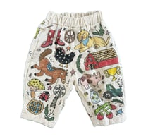 Image 3 of Custom Doodle Pants