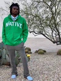 Image 4 of LA Native Kelly Green Zip Up