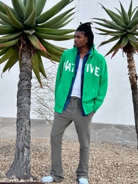 Image 6 of LA Native Kelly Green Zip Up