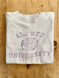 Image 1 of 60s ALFRED UNIVERSITY SWEATSHIRT