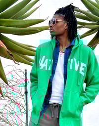 Image 15 of LA Native Kelly Green Zip Up