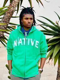 Image 16 of LA Native Kelly Green Zip Up