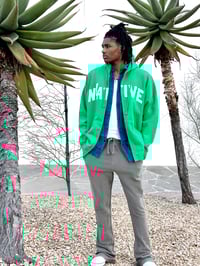 Image 7 of LA Native Kelly Green Zip Up