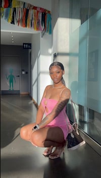 Image 2 of Bubble Gum Teddy Dress
