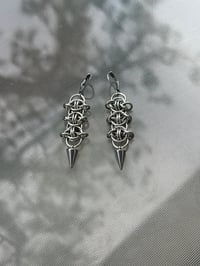 Image 2 of Barbed Wire Earrings
