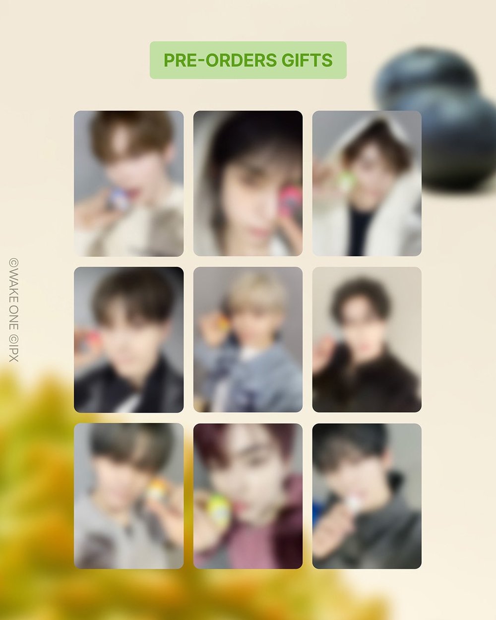 Image of ZEROBASEONE Zeroni Figurine Fruits Edition