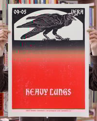 Image 2 of Heavy Lungs | 50x70 cm Screen print