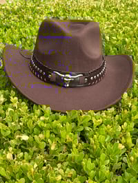 Image 1 of Brown Cowboy Hat