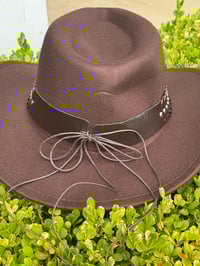 Image 2 of Brown Cowboy Hat