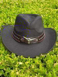 Image 1 of Black Cowboy Hat