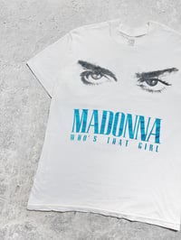 Image 5 of Madonna 1987 ‘Who’s That Girl’ White T-Shirt