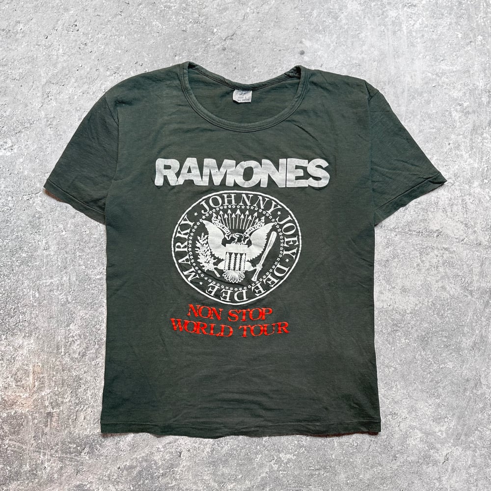 *Rare* Ramones 1980’s ‘Non Stop World Tour’ T-Shirt