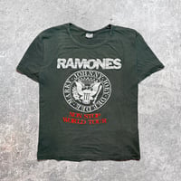 Image 1 of *Rare* Ramones 1980’s ‘Non Stop World Tour’ T-Shirt