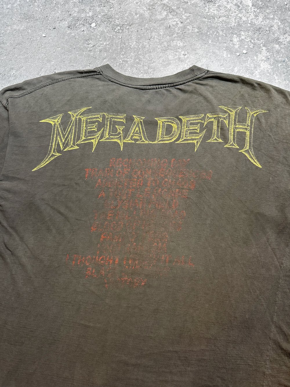 *Rare* Megadeth 1990’s ‘Youthanasia’ T-Shirt