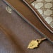Image of Vtg Gucci Brown Monogram Portfolio Case