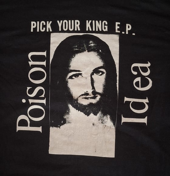 Image of PICK YOUR KING black t-shirt 