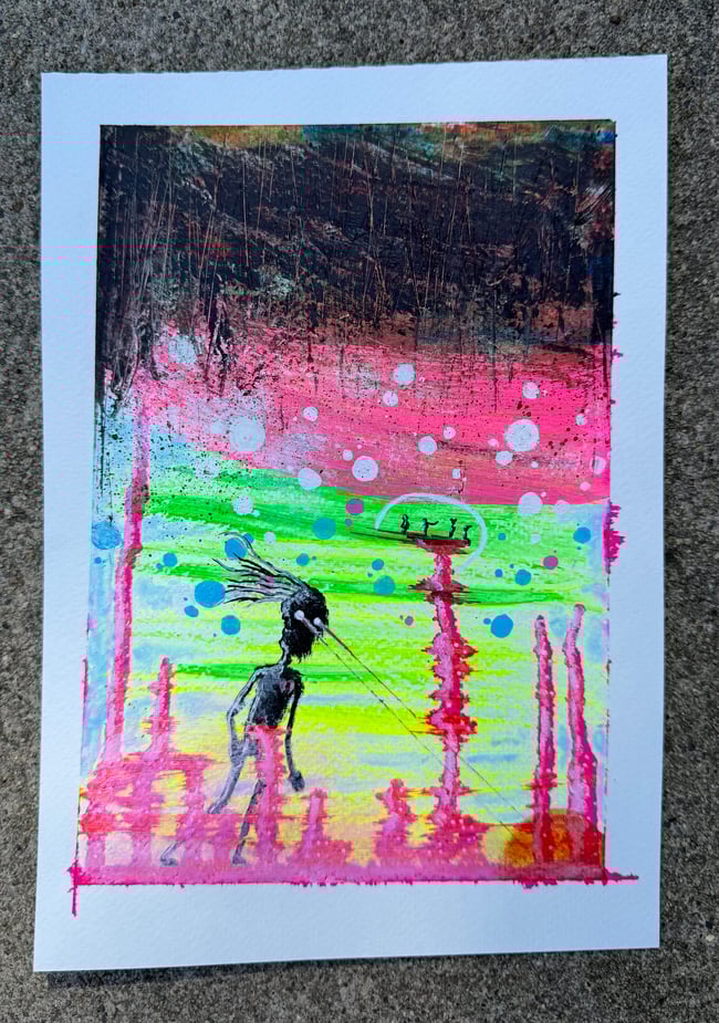 “Apocalypse Swoon” Painting