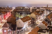 LÆRREDSPRINT - ESBJERG BY - 120*80CM