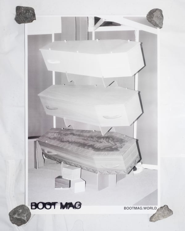 Image of 'Eco-Coffin, Funeral Expo 2024' Poster