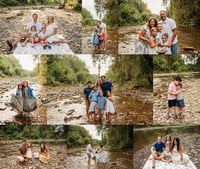 Saturday, August 16th Creek Mini Session Retainer Fee