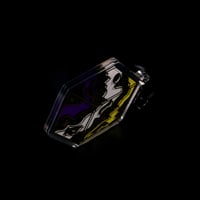 Image 3 of Nonbinary Pride Prism Acrylic Charm