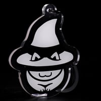 Image 1 of Witch Cat Acrylic Charm