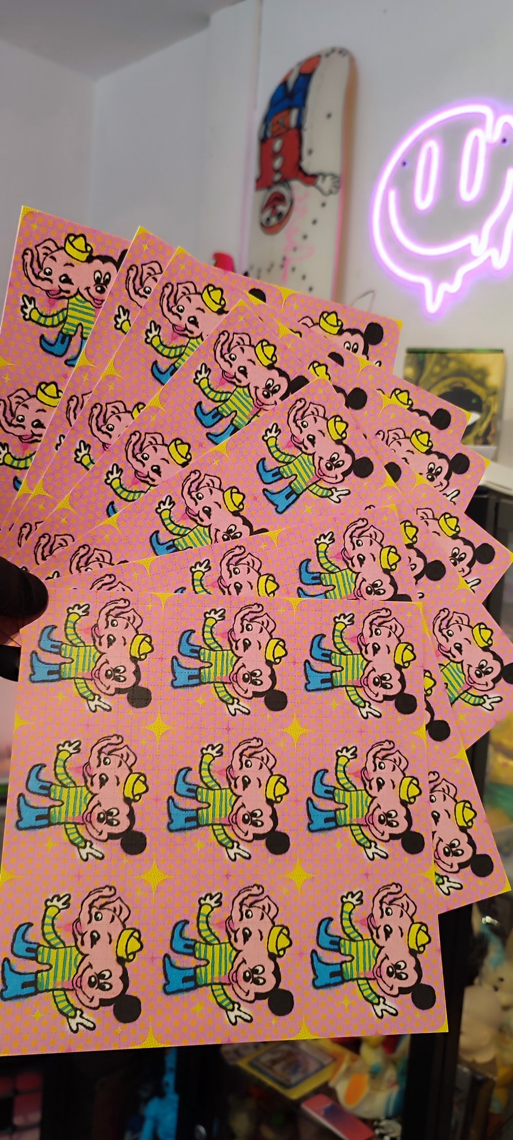 Image of MOUSE ELEPHANT/ BLOTTER ART 