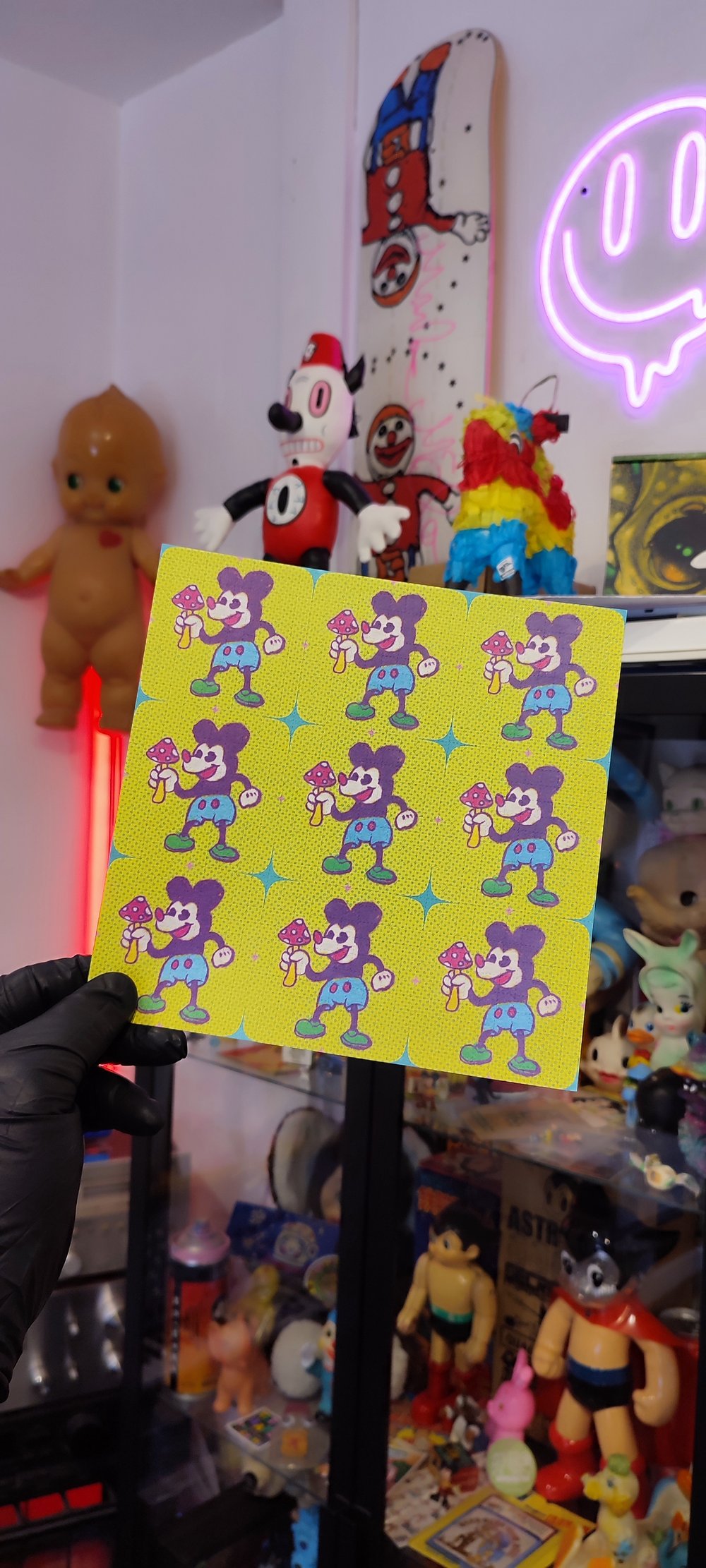 Image of MUSHROOM MOUSE /  BLOTTER ART 