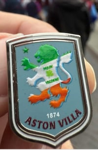 Irish Villans Charity fundraiser badge