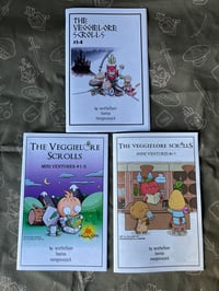 The Veggielore Scrolls Comic Zines