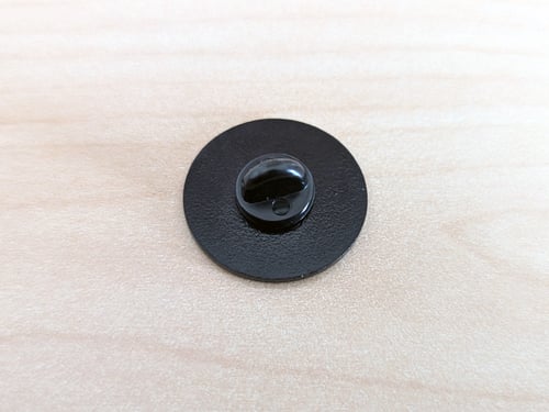 Image of Orca Face Flag Enamel Pin