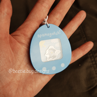 Image 3 of Spamagotchi Shaker Keyring