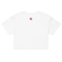 Image 6 of Kill Love #Gifted Women’s crop top (White)