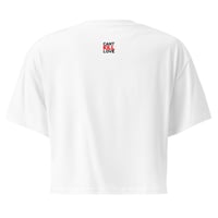 Image 3 of Kill Love #Gifted Women’s crop top (White)