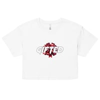 Image 8 of Kill Love #Gifted Women’s crop top (White)