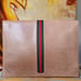Image of Vtg Gucci Brown Leather Portfolio Case