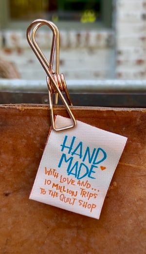 Image of Ten Milliion Trips - Designer Sewing Labels