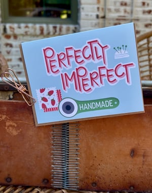 Image of Perfectly Imperfect - Greeting Card
