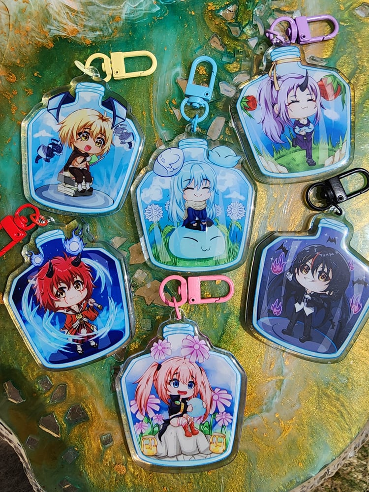 Image of Jar Slime Keychains