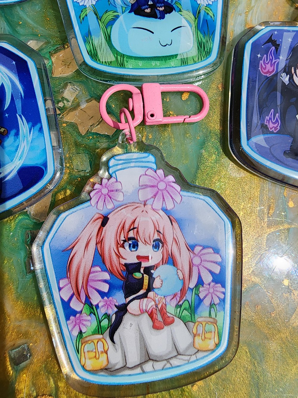 Image of Jar Slime Keychains