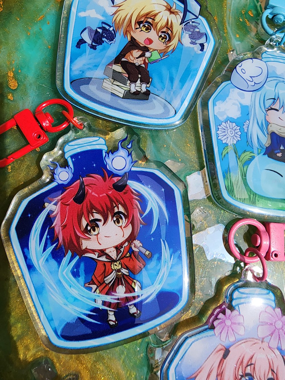 Image of Jar Slime Keychains