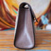 Image of Vtg. Gucci Large Brown Monogram Clutch.