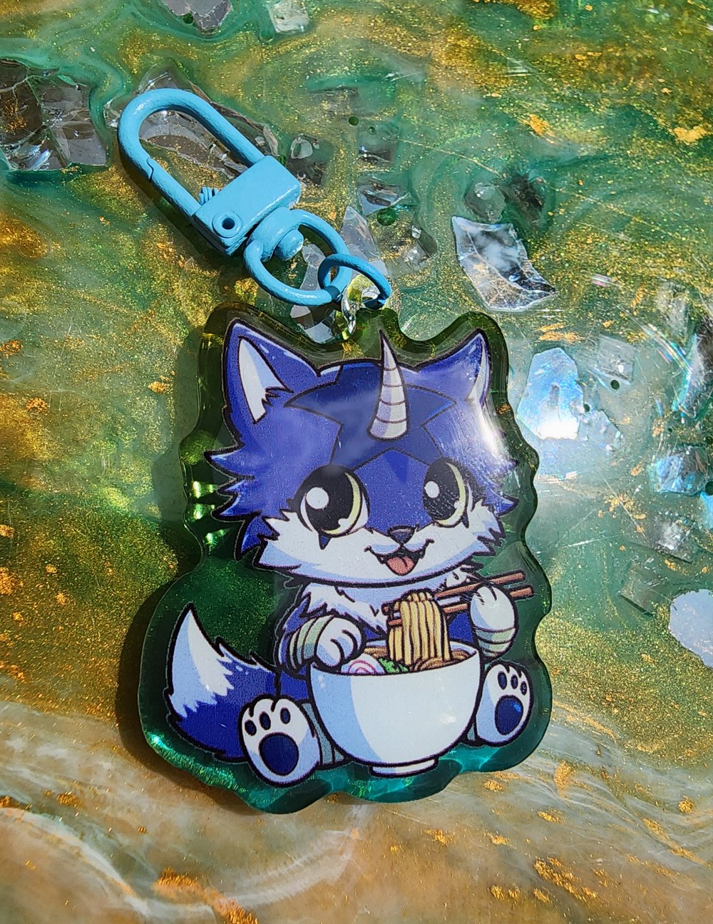 Image of Slime Wolf Keychains