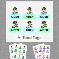 Image 1 of Ai Toon Tags, Where Your Stuff Stays Yours. 