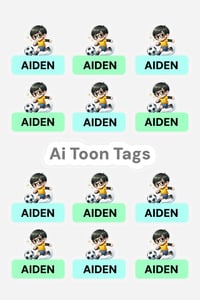 Image 2 of Ai Toon Tags, Where Your Stuff Stays Yours. 