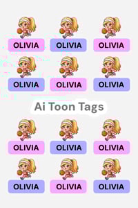Image 3 of Ai Toon Tags, Where Your Stuff Stays Yours. 